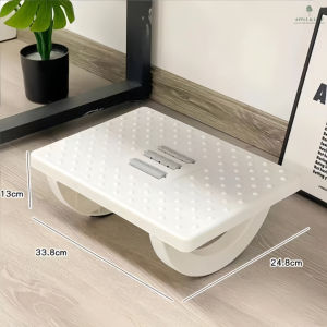 Swing Rocking Foot Rest Stool Ergonomic Footrest with Massage Nodes for Office Desk Home Use Leg Relief and Foot Relax