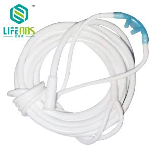 2M Resuable Medical Hydrogen Oxygen Tube Oxygen Nasal Cannula Tube O2 H2 Breathing Silicone Nasal Oxygen Tube Without Water Trap