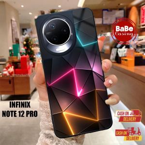 Casing Case Infinix Note 12 Pro Terbaru Abstrak Kubik Infinix Note 12 Pro Casing Hardcase Softcase Glossy