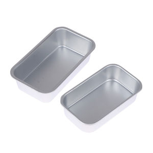 Sixth street 1Pc Square Box Mold Baking Tool Aluminum Alloy Non-Stick Bread Cake Toast Pan