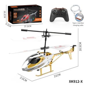 DOWNA Hợp   loại Máy bay trực thăng RC 35ch 25ch Đỏ/xanh dương/Vàng /Bạc Máy bay điều khiển từ xa Quà Tặng bé trai Sạc USB Máy bay mini Quà tặng ngày của trẻ em