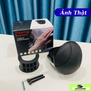 Núm Trợ Lực Vô Lăng Ô Tô Cao Cấp Xoay Thông Minh 360 Độ Bộ Trợ Lực Vô Lăng Xe Hơi Mẫu Mới Chất Liệu Silicon Chống Trượt