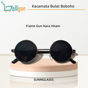 Kacamata Unik kacamata bulat boboho kacamata jhon lenon