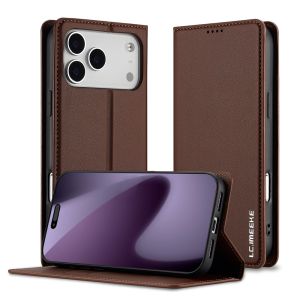 For iPhone 17 16 15 14 13 12 11 Pro Max iPhone 17 16 15 14 7 8 Plus SE 2022 Phone Case Magnetic Leather Wallet Card Slot Fashion Flip Cover Casing