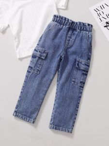 CELANA PANJANG JEANS CARGO PREMIUM ANAK UMUR 4-12 TAHUN