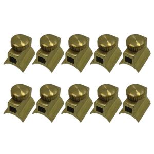 10pcs precisions trumpet sáo vít đế thu nhỏ đồng thành phần phần cứng cho tăng cường sự ổn định Dễ sử dụng