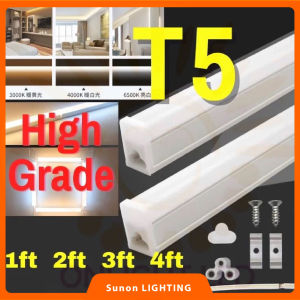 3 Color T5 Tube Light High Grade LED T5 3FT & 4FT Tube Light Complete set Lampu T5 Ceiling Light Lampu Siling