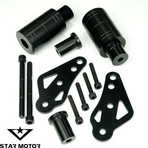 Bộ chống đổ CBR 150r chống đổ sườn nhựa đúc thân nhôm CNC