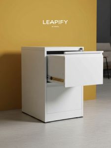 JAMES | Industrial 4-Drawer Steel Vertical Filing Cabinet by Leapify Steel - Waterproof and Termite-proof