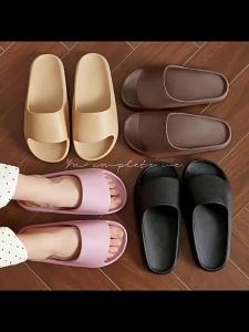 [Free Shipping] Eva Bathroom Slippers For Women Summer Indoor Home Use MenS Non-Slip Shower Sandals