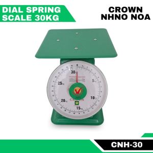 Timbangan Meja Manual GPT Hijau 50kg dengan Dial Logam untuk Daging dan Makanan