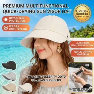 Sun Hat UV Protection Quick Dry Outdoor Cap Breathable Lightweight Sunshade Hat for Men Women Hiking Fishing Camping Travel Daily Use