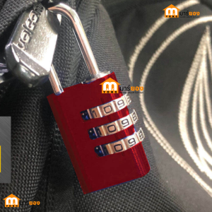 กุญแจล็อคกระเป๋าเดินทาง คละสี กุญแจรหัสอะลูมิเนียม กุญแจแบบตั้งรหัสผ่าน KRUKER #ร้านมาร์ยอง
