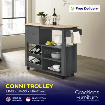Kitchen Cabinet Trolley Storage furniture Flexidesignx CONNI CARDIN