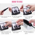 Cadrim Electric Nail Drill, Adjustable Nail File Machine Set with Sanding Bands for Manicure Pedicure Acrylic Glazing Nail Art Polisher (Black). 