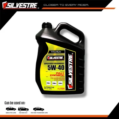 SILVESTRE 5W-40 Fully Synthetic Engine Oil Gas & Diesel (API CJ-4/SN)