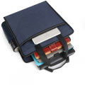 Zippered Document Bag with Handle Waterproof Oxford File Tote Bag Pouch for Carrying Paper Files Books Filing Folder. 