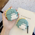 🔥Case Airpods Bảo Vệ Tai Nghe Hình Khủng Long Cute 2🔥Màu Xanh Lá/ Hồng - Phù Hợp Với Airpods 1-2 Siêu Cute Dễ Thương. 