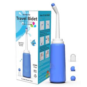 1ชิ้น จุดเคลื่อนที่ฉีด Portable Bidet เด็ก-ใหญ่ 500ml ที่ฉีดก้น พกพา ขวดฉีดสำหรับเดินทาง 6 ประเภท