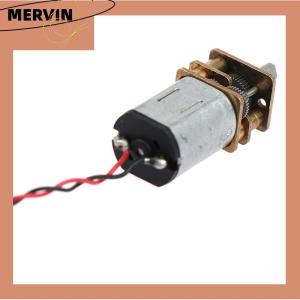 [MERVIN]💖[HOT SALE]🎈🎈 Micro N20 Gear Motor Slow Speed Metal Gearbox Reducer Electric Motor DIY Toy
