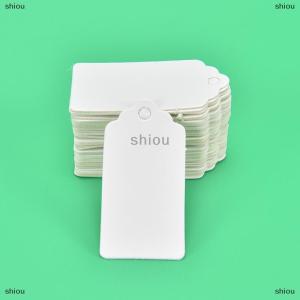[COD] shiou ป้ายของขวัญไม่รวมเชือกป่าน100ชิ้นป้ายกระดาษสำหรับงานเลี้ยงแต่งงาน