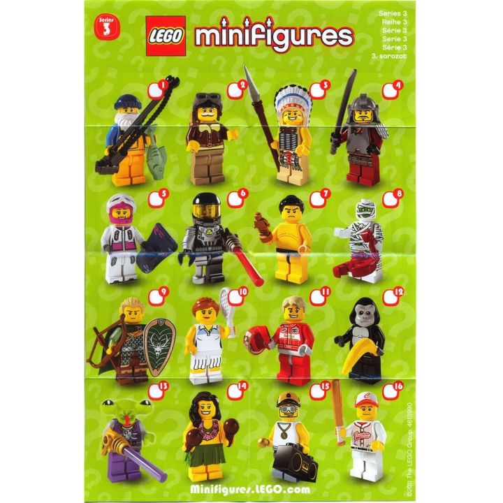 LEGO Collectible Minifigure Series: Series 3 | Lazada PH