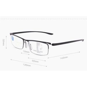 แว่นอ่านหนังสือป้องกันแสงสีฟ้าแบบปรับได้หลายโฟกัส Sunrichh