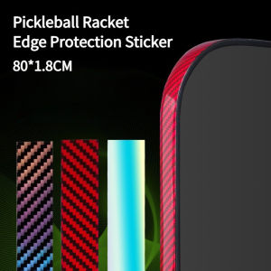 Pickleball Racket Edge Protective Sticker Laser Racket Decor Accessories Frame Protector Sticker