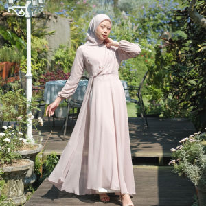 KOYU HIJAB Dress Ceruty Tali Premium Polos CAMILLA