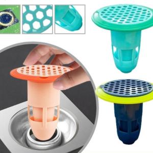 Saringan Penutup Saluran Lubang Pembuangan Air Penyaring Kotoran Lantai kamar Mandi Anti Bau Drainase