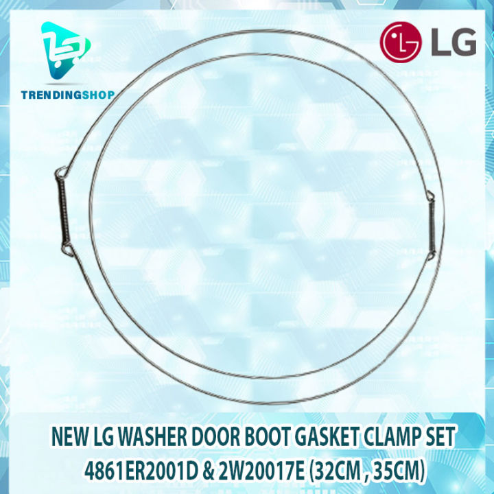 New Lg Washer Door Boot Gasket Clamp Set 4861er2001d And 2w20017e 32cm 35cm Lazada Ph 1858