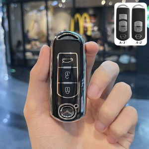 รถยนต์มาสด้าเคสสำหรับ Mazda กุญแจรีโมต2 Mazda 3 Cx-5 Cx-3 Skyactiv Mazda พวงกุญแจที่สวยงาม Mazda 2 Key Cover