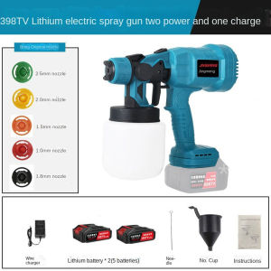 【COD】Cordless lithium battery electric spray gun 800ML household cleaning and disinfecting sprayer Rechargeable paint sprayer