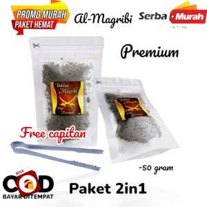 Bukhur Dupa Maghribi Super Premium kemasan Vouce 50 grm fre Capitan