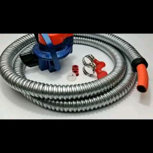 Regulator Kompor Gas LPG Winn Gas W 900 NM & Set Selang Orange Free Klem