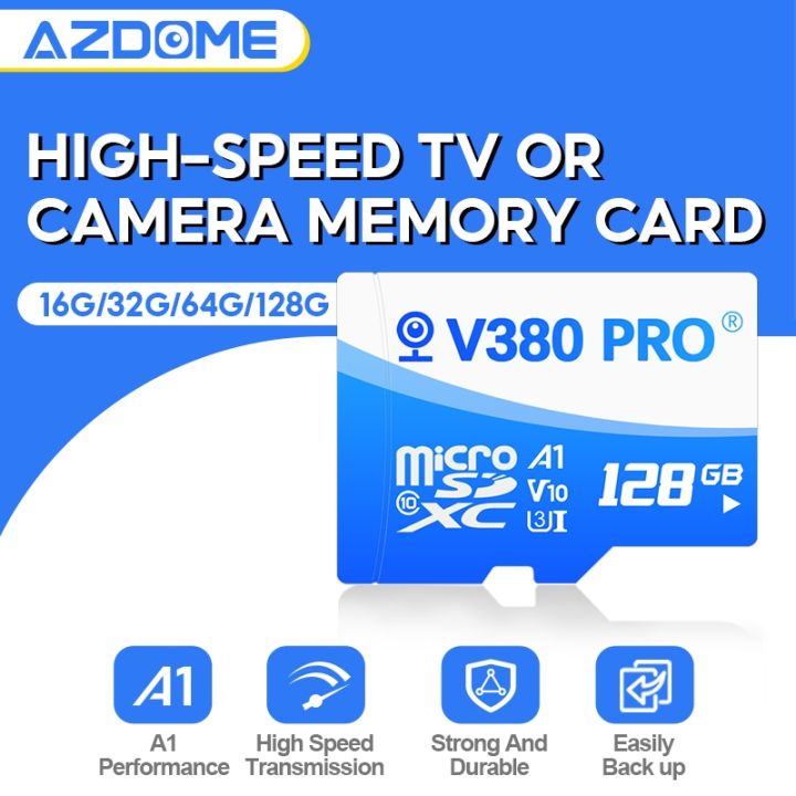 【Optimization】 AZDOME V380 PRO High speed Micro SD Card 32GB 64GB 128GB