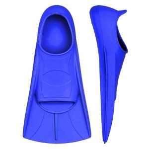Swim Training Fins Travel Size Flippers Professional Swimming Fins Comfortable Silicone Short Flippers for Women Man