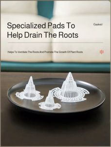 Drainage Mesh Cover 10pcs Drainage Mat Breathable Eco-friendly and Durable Grow White Reusable