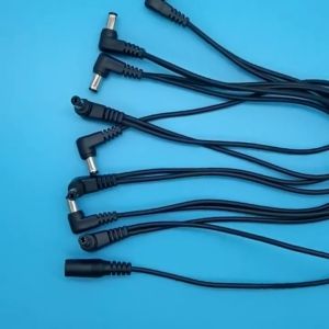 Electric guitar effect pedal daisy chain power cord 9V DC 1A multi-interface connection cable