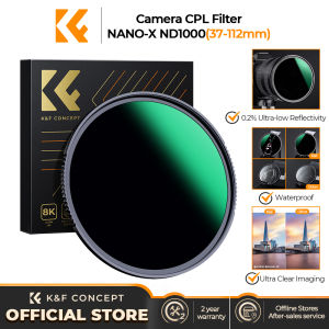 K&F CONCEPT NANO-X ND1000 Filter Lens Filter 28 Multi-Layer Coatings Waterproof Scratch Resistant Super Slim for Camera Lens