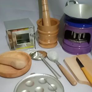 Mainan Masak Masakan Kompor Mini ( Pkt LC ) Mainan Anak Perempuan Real Pict 11 Barang