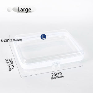 1pc Home Organize Box Transparent Cosmetics Storage Bag Baby Toy Organize Box Waterproof Cosmetic Bag Childrens Toy Storage Box