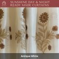 KS.LIFE Sunshine Day and Night Premium Double Layer Readymade Curtain Full Length Curtains. 