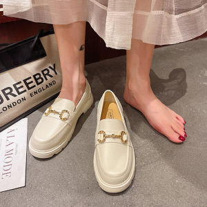 TKGirl สุดค้ม รองเท้าผู้หญิง รองเท้าสลิปออนตกแต่งโซ่ทอง งานเสริมส้น มีให้เลือก 3 สีงานทรงดูหรูดูแพงสวมใส่สบายรีบกดสั่งได้เลย