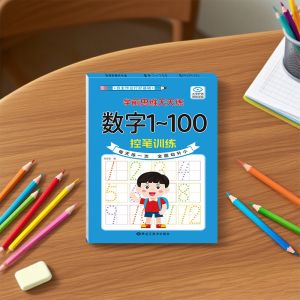 LD-M390 Buku Latihan Anak Sekolah Pengurangan dan Penjumlahan Buku Kerja Matematika Tulis Angka