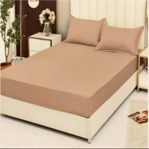 No Gusot No Lukot Multifunctional Bedsheet PLAIN COLORS Korean Style (With Complimentary pillowcase) / Double Queen Size