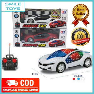 Smile - Mainan Anak RC Supercar Remote Control Mobil Balap Berlampu 3D Famous Car
