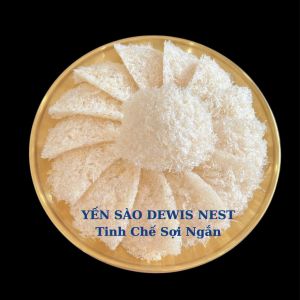 Combo Hộp Quà Yến Tổ Sạch Lông 100% Nguyên Chất Dewis Nest Kèm Tứ Vị Yến Hũ Sang Trọng Đẳng Cấp Lịch Sự  Hộp quà Trung Thu