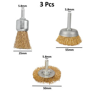 KEPALA MATA BOR GERINDA GURINDA GRINDA SIKAT MANGKOK PIRING TANGKAI KIPAS GEPENG KAWAT BAJA SAPU BULU KUNINGAN CRIMPED SHANK WIRE END CUP BRUSH ENDBRUSH MANGKOK PIRING TANGKAI GEPENG PEMBERSIH PENGHILANG PENGGOSOK PERONTOK NODA KARAT KARATAN CAT SET