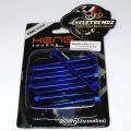 HENG BOLTS POPULAR ORIGINAL REAL TITANIUM ( LASER PRINT) 6 MM BLUE BOLTS (SOLD PER PIECE). 
